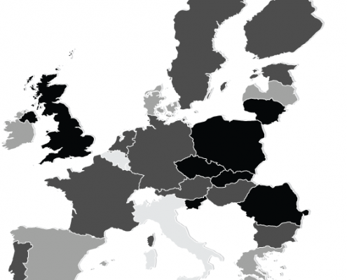 Elections européennes 2009 : taux d'abstention par pays