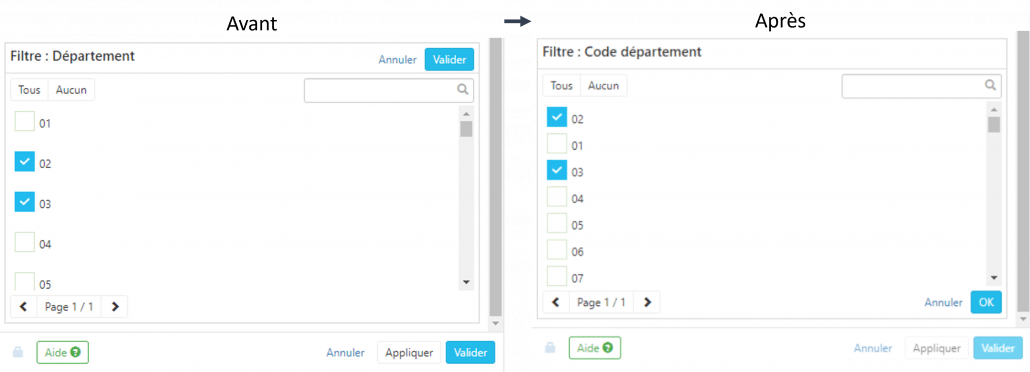 filtre articque datamarket