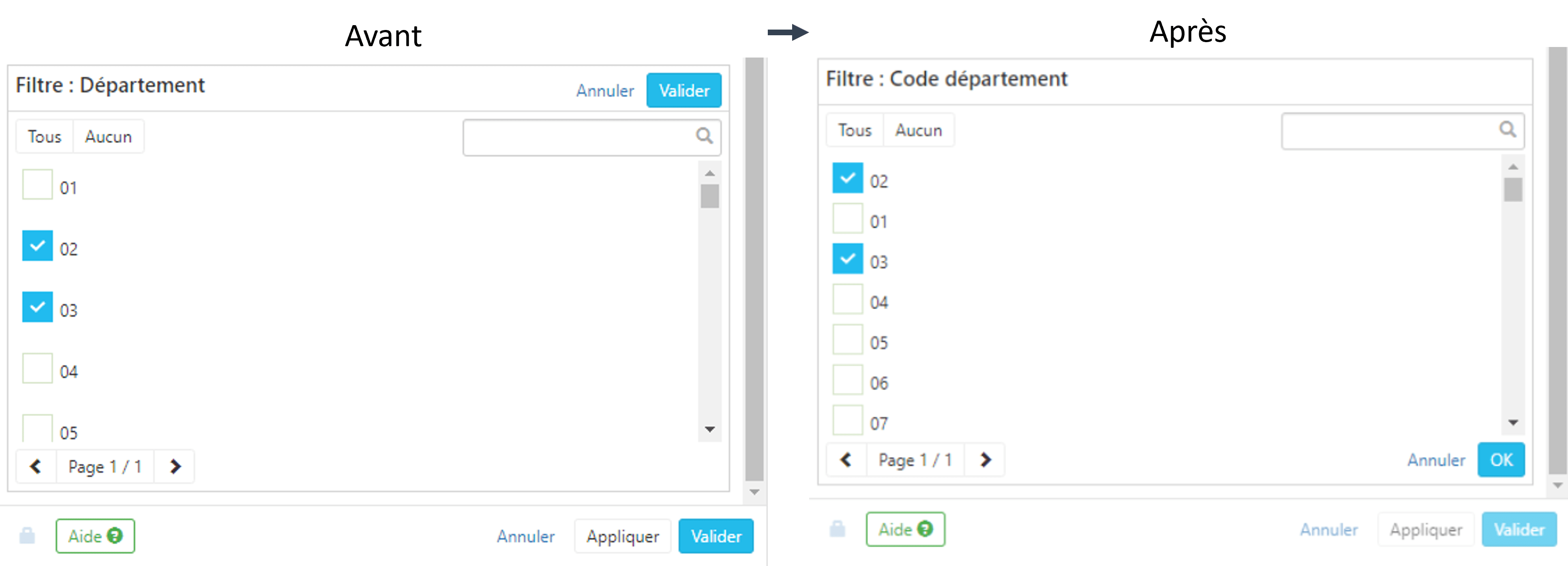 filtre articque datamarket