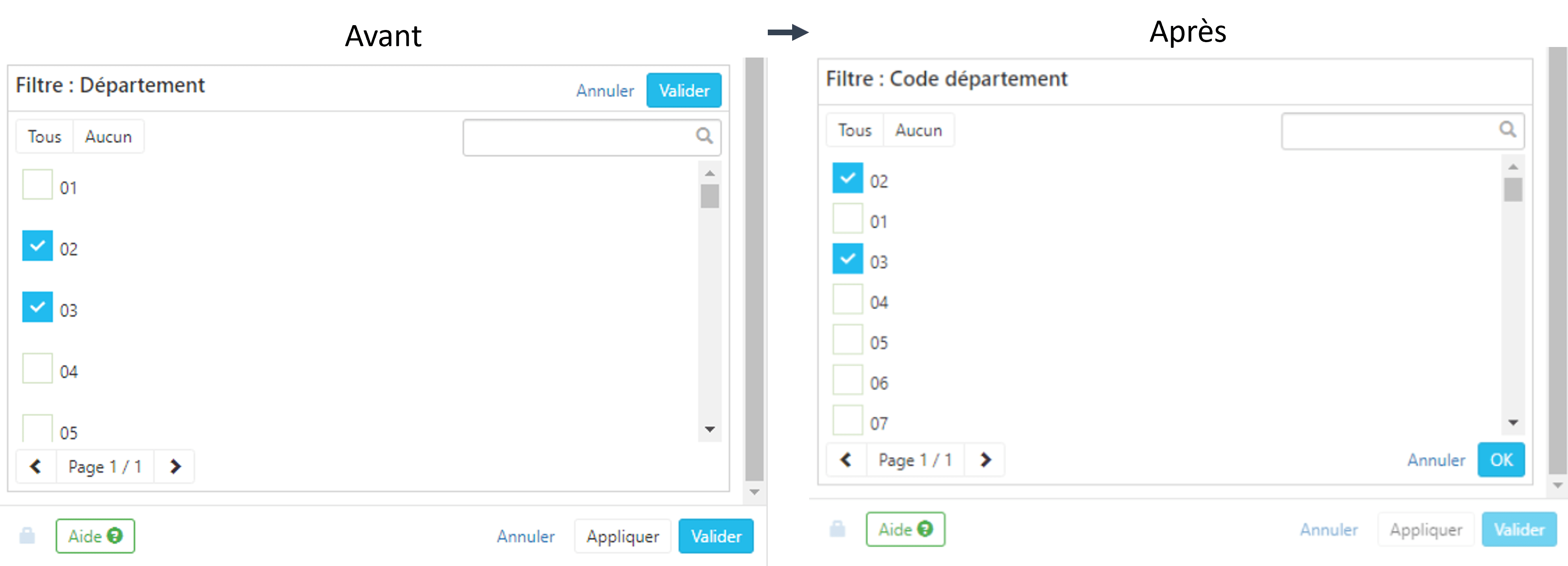 filtre articque datamarket