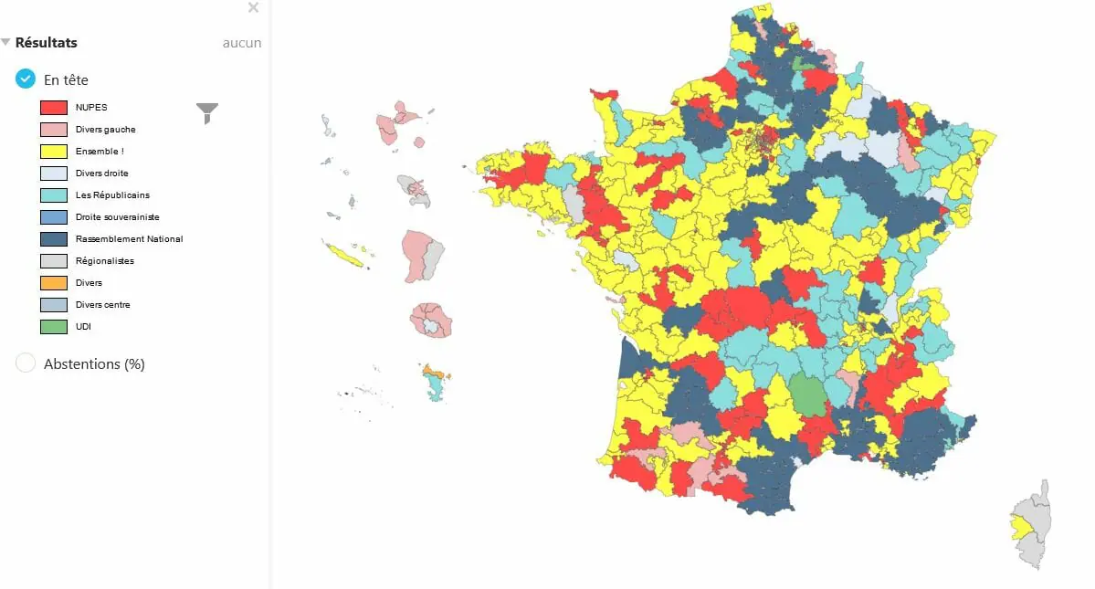 second tour des législatives 2022