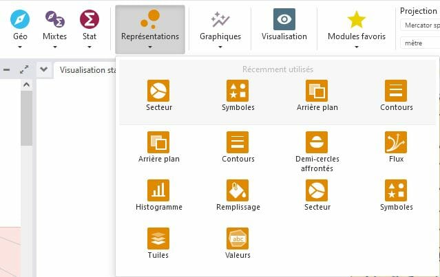 Trouver le module Remplissage