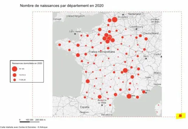 Ordonner les éléments d'une carte avec Cartes & Données Online