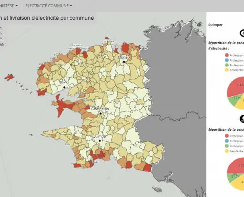 carte consommation électrique finistère