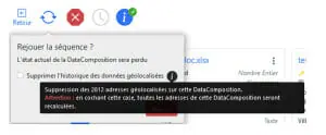 Vider le cache de vos géolocalisations depuis DataComposer