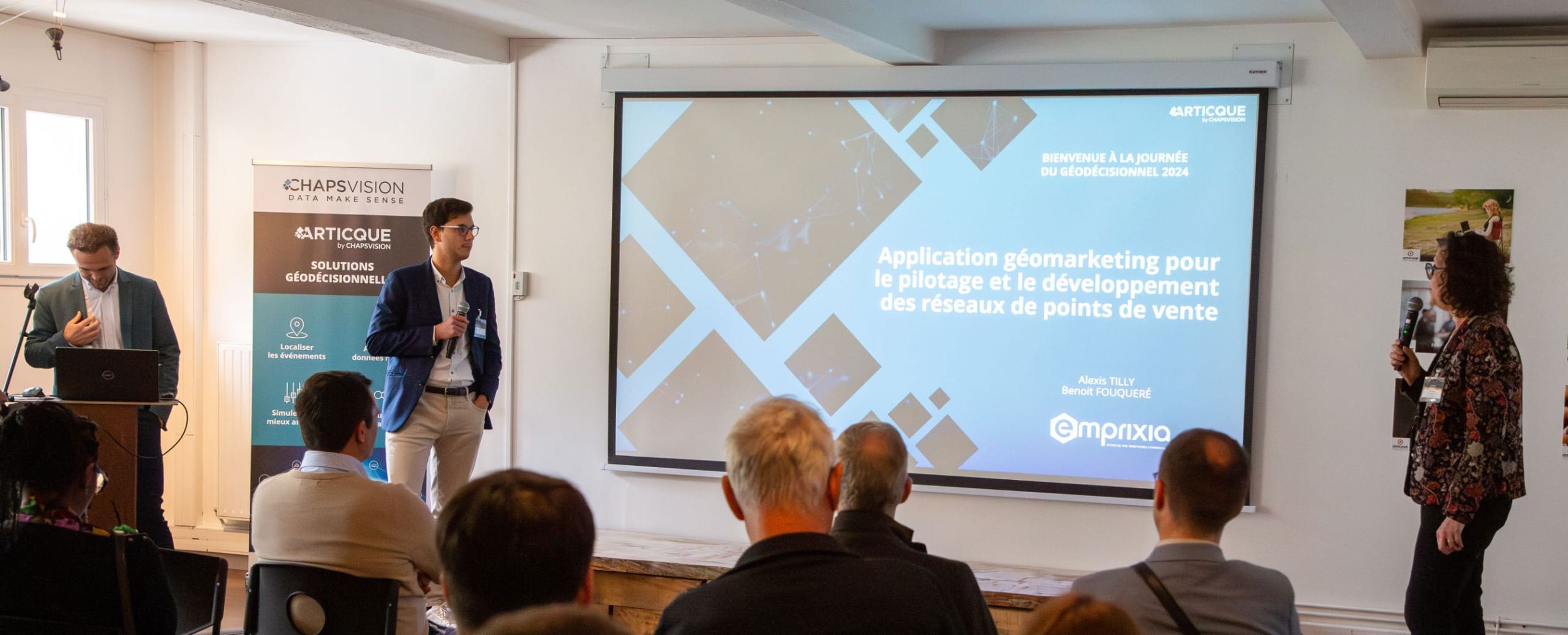 Emprixia a créé Geoxia, une application pour répondre aux besoins des franchiseurs