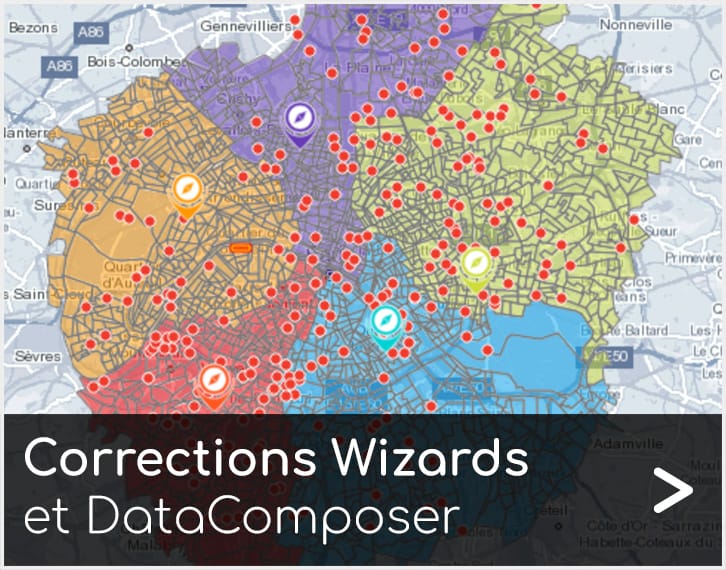 Corrections DataComposer et Wizards