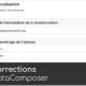 Corrections DataComposer Articque by ChapsVision