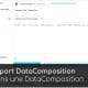 Import DataComposition dans une autre DataComposition - Articque by ChapsVision