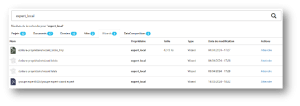 Articque by ChapsVision, recherche explorateur de fichier